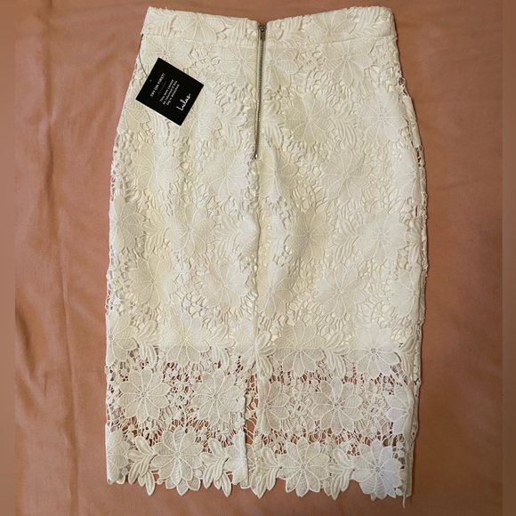 Look at Me Wow White Lace Two-Piece Dress - LULUS - Picture 4 of 5